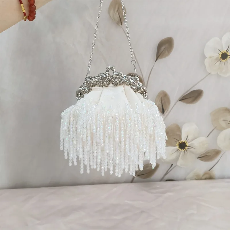 

Vintage Tassel Crossbody Bags for Women Shoulder Bags Purse and Handbag Party Bag Designer Bag Female Bags Сумка Женская sac