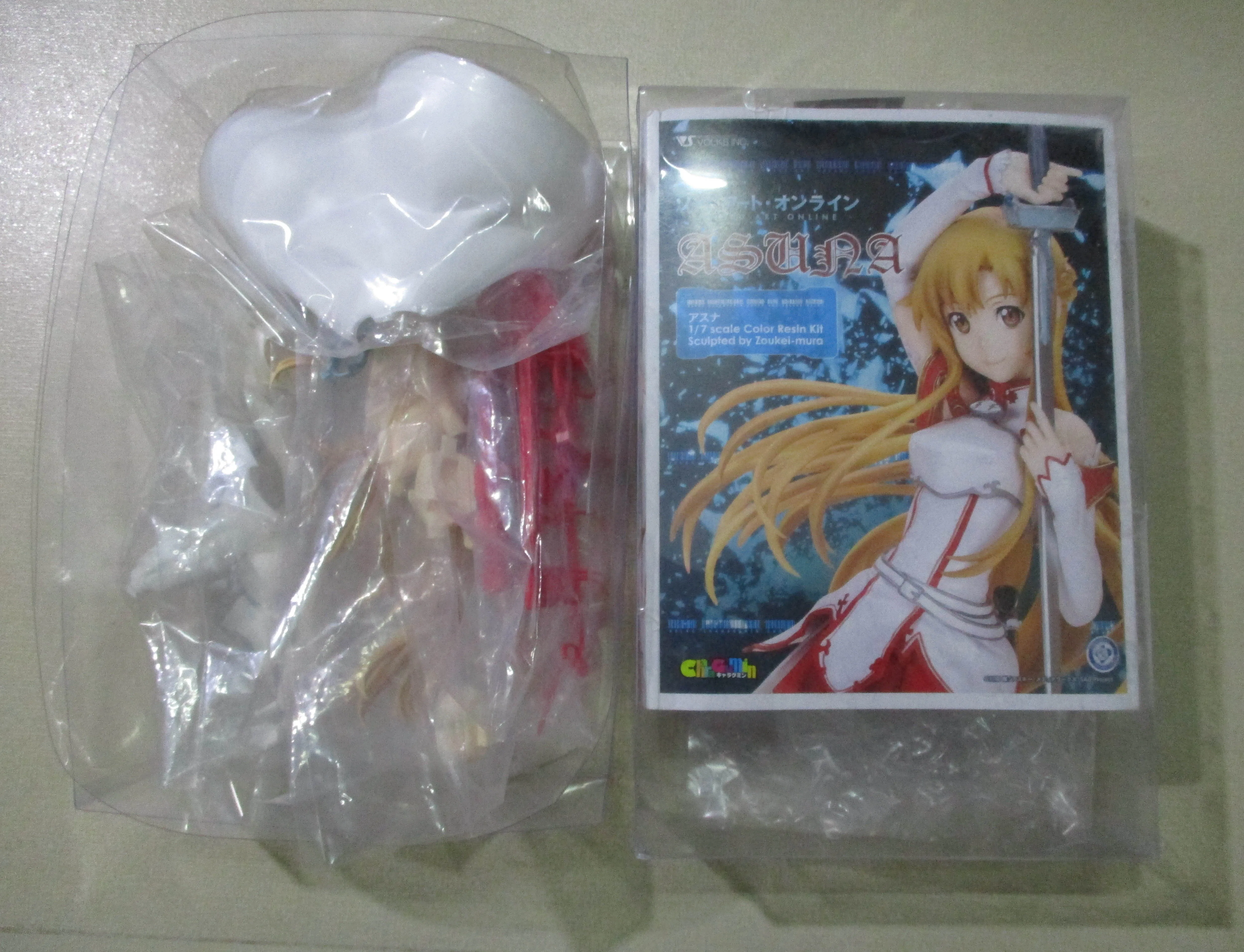 

1/7 аниме Юки Асуна Sword Art Online Kit kawaii Resin GK DIY Белая сборка GK Модель Статуя Игрушки куклы Коллекция Подарки