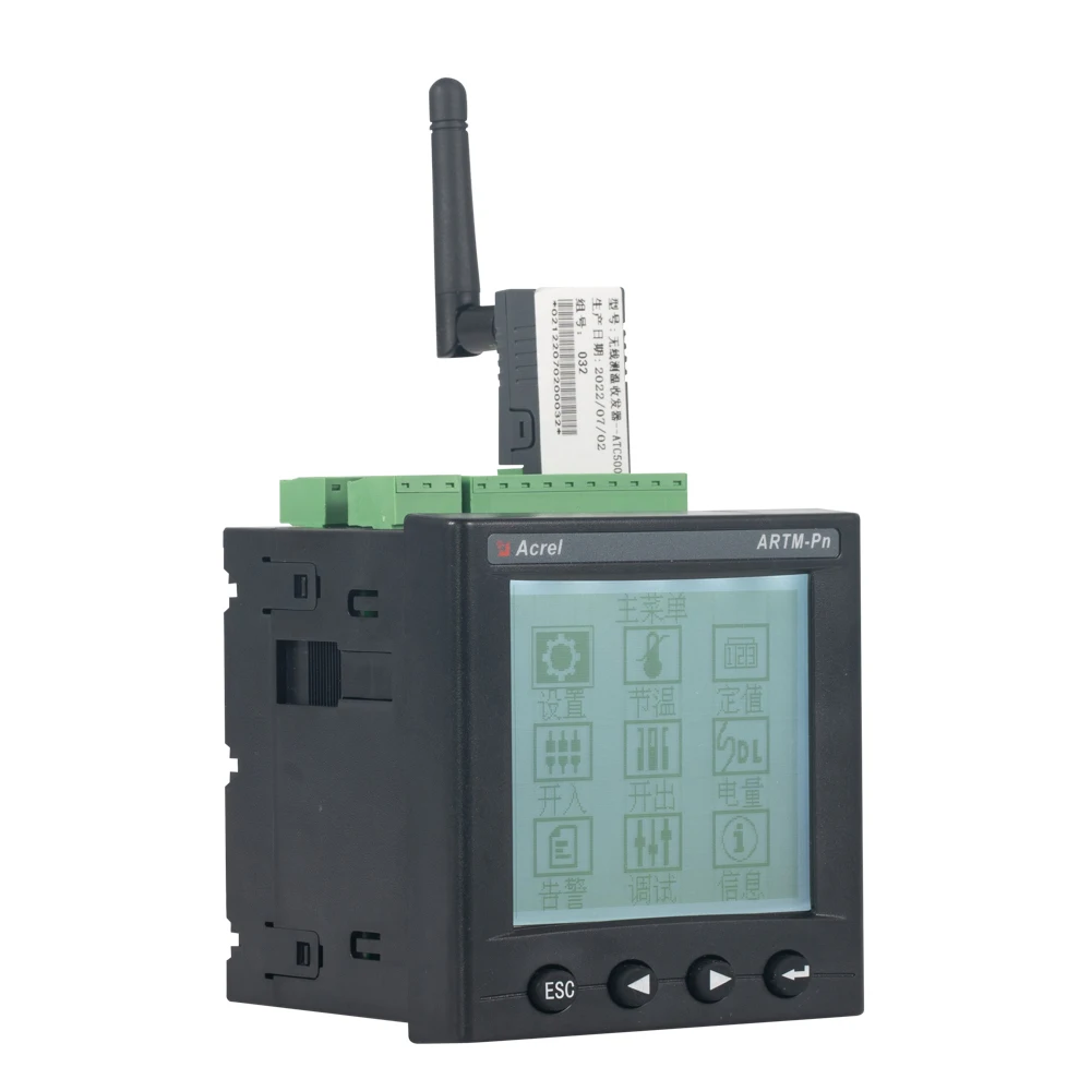 Acrel ARTM-Pn Wireless Temperature Measuring Equipment work with ATE with RS485 Modbus-RTU