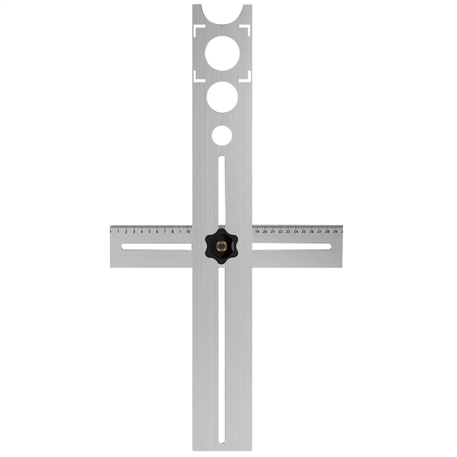 Fliesenloch-Lokalisierer Keramikfliesen-Lochfinder Messbereich 300mm Präzisions-Bohrmessung 25mm/40mm/45mm/55mm/60mm