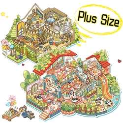 3D Cartoon DIY Sticker Forest Party Birthday Gift for Kid Child Scrapbooking Supplies Children's Stickers Aesthetic Cute Things