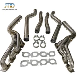 JTLD high performance Longtube Headers downpipe For W204 AMG M156 C63