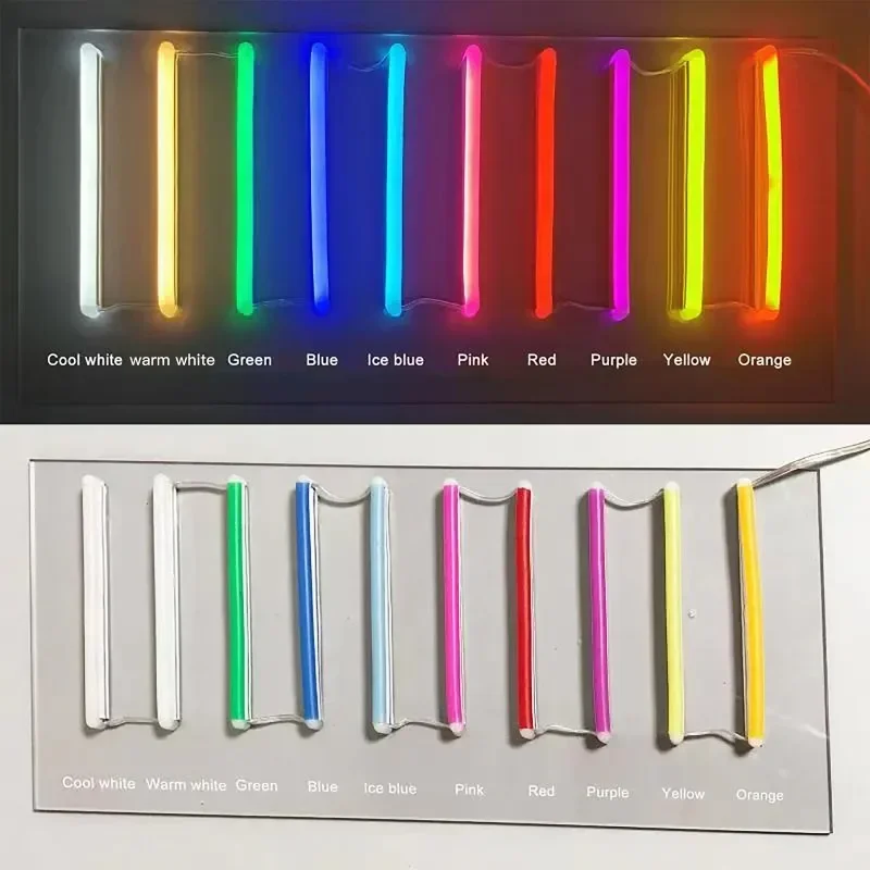 Korean Neon Sign LED Light For Wedding Home Bedroom Store Shop Wall Decor Room Decoration Led Lights Girl Room Creative Gifts