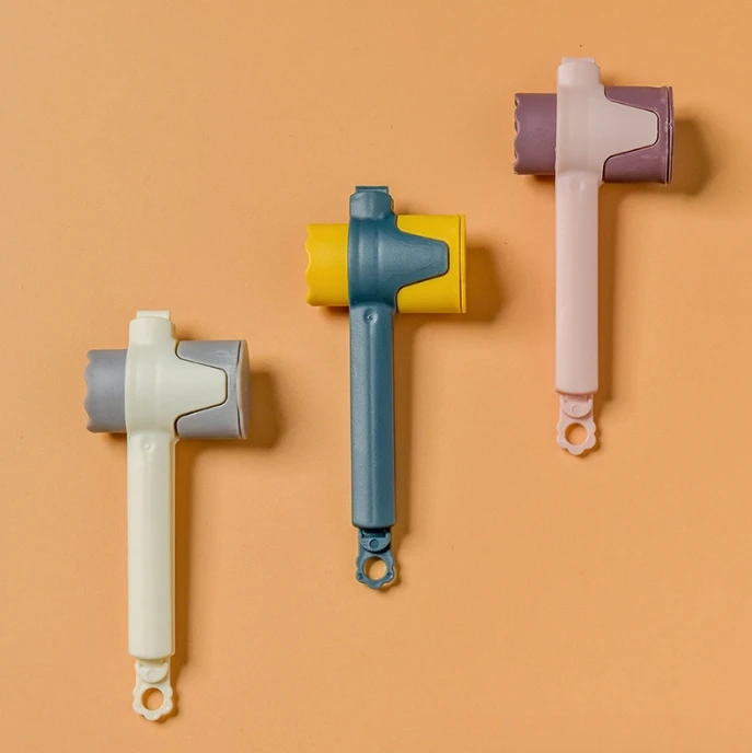 Food Storage Bag Sealing Clips Plastic Cap Sealer Clip With Pour Spouts Snack Candy Storage Fresh Clamp Kitchen Organizer