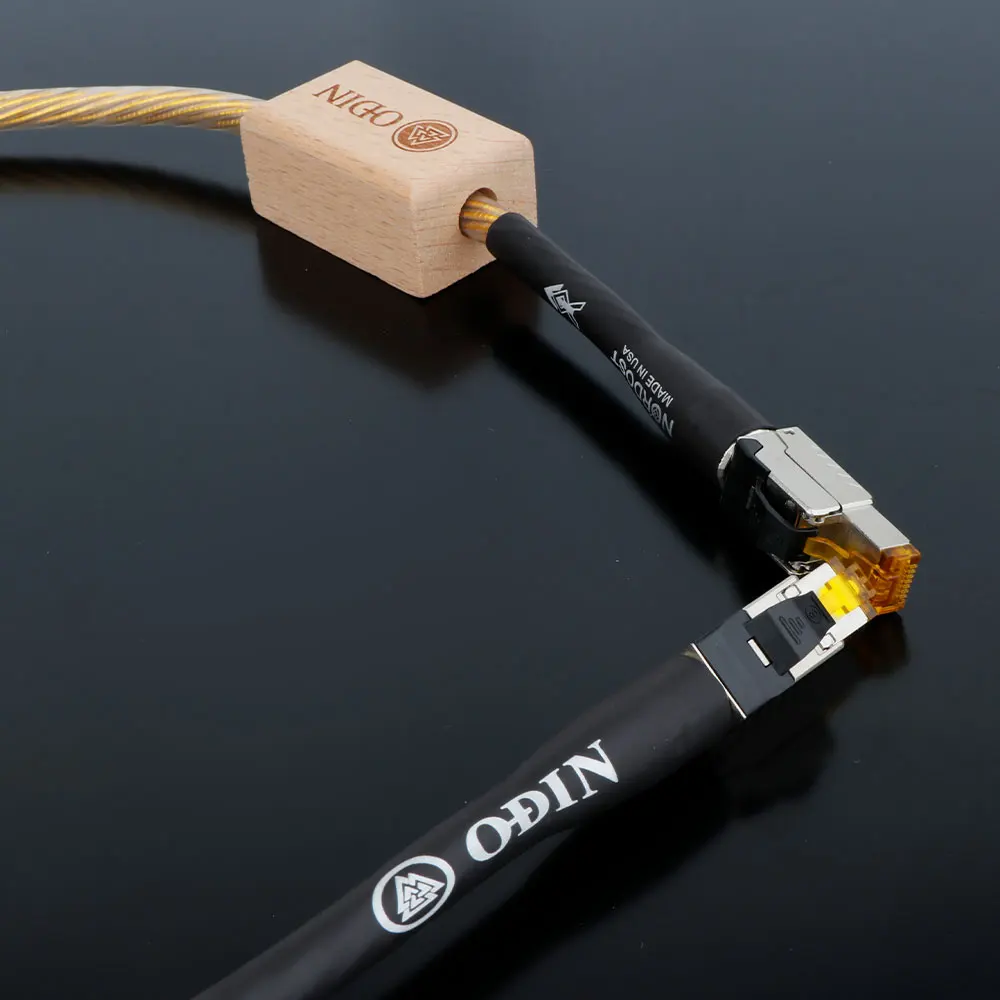 Nordost ODIN 2 القط إيثرنت RJ45 كابل سرعة الشبكة المحلية التصحيح خط أجهزة الكمبيوتر المحمولة