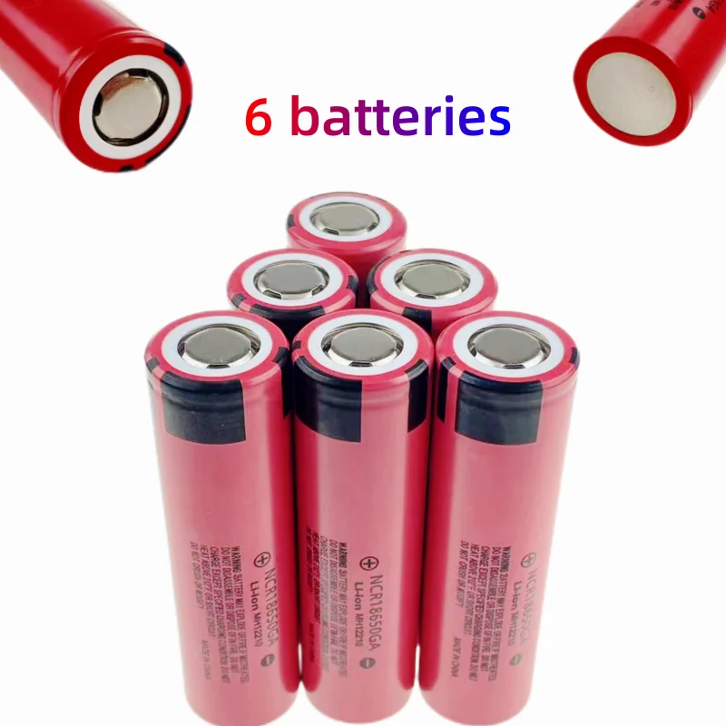 3.7V 18650 3500mAh Llithium-Ion NCR18650GA Rechargeable Multifunctional Battery+Charger