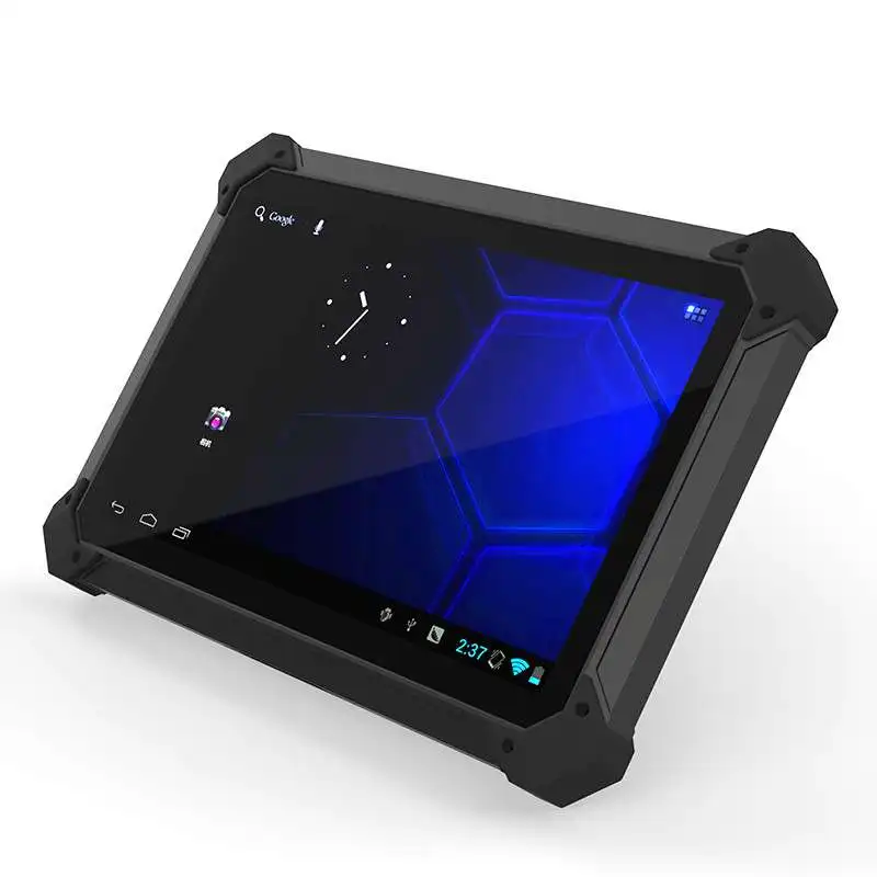 Waterproof Lcd Display Rugged Widescreen Embedded In One 10 Inch Touch Screen Panel Pc Android Industrial Tablet Pc With Nfc