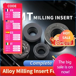 RPMT Carbide Lắp RPMT08T2 RPMW1003 RPMW1204 RDMW1605 Nội Bộ Xay Xoay Thông Minh Dụng Cụ Xay Cắt CNC Công Cụ Dụng Cụ Mài Dao