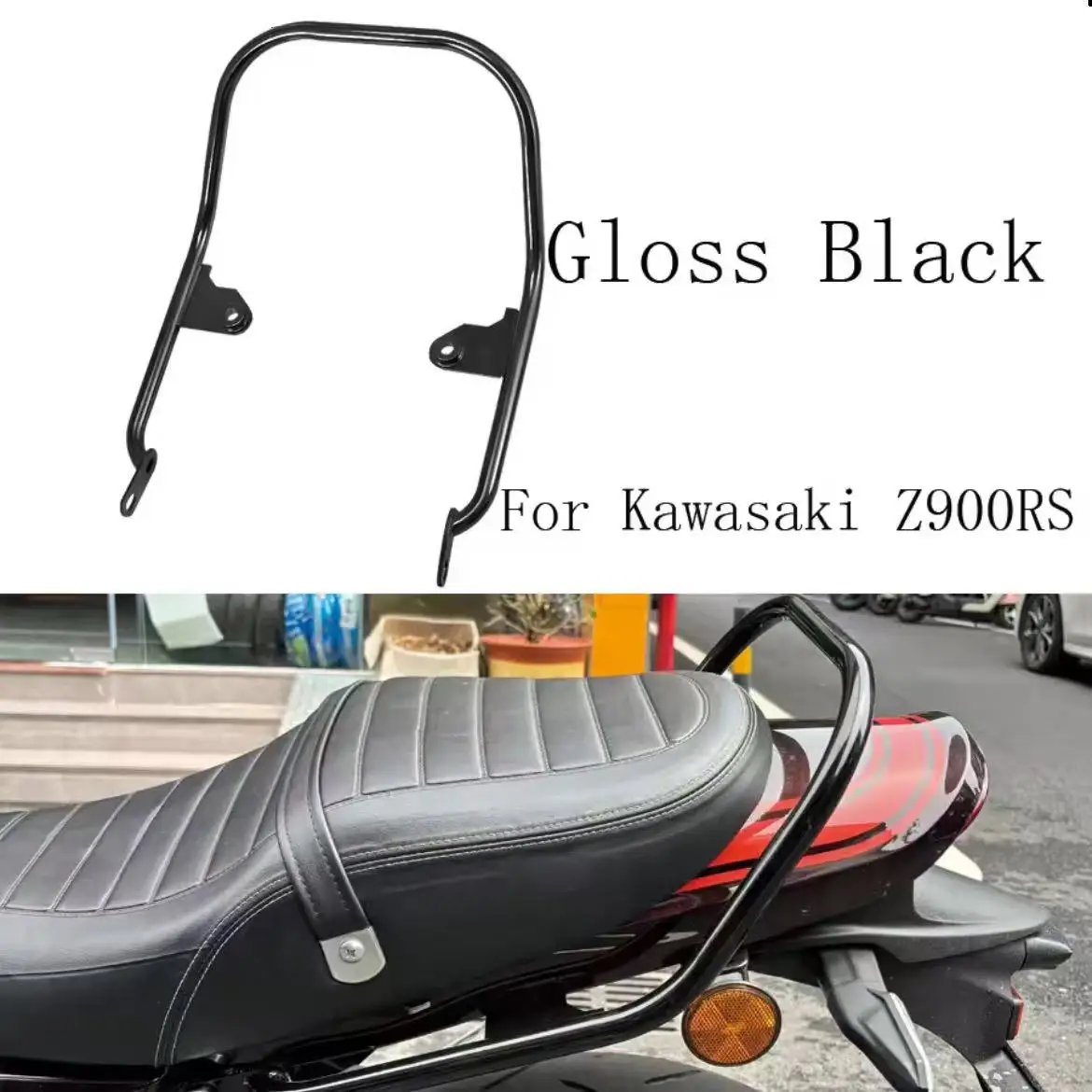 For Kawasaki Z900RS Z 900 Z900 RS Cafe 2018-2025 Rear Luggage Rack Motorcycle Passenger Seat Grab Hand Rail Bar Support Bracket