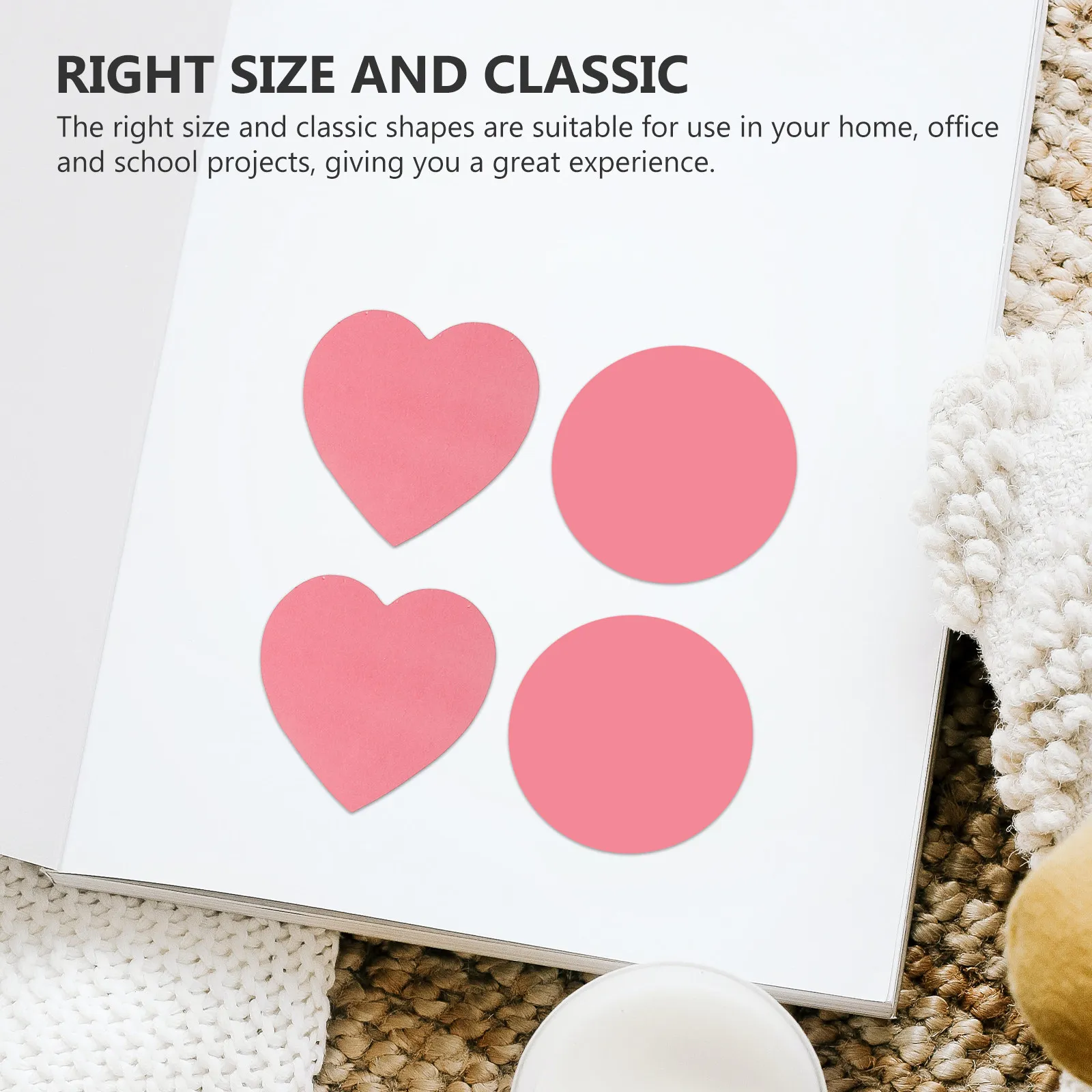

4 Rolls Heart Shape Adhesive Dot Stickers Assorted Colors for Labeling Sorting Organization Home Office School Inventory