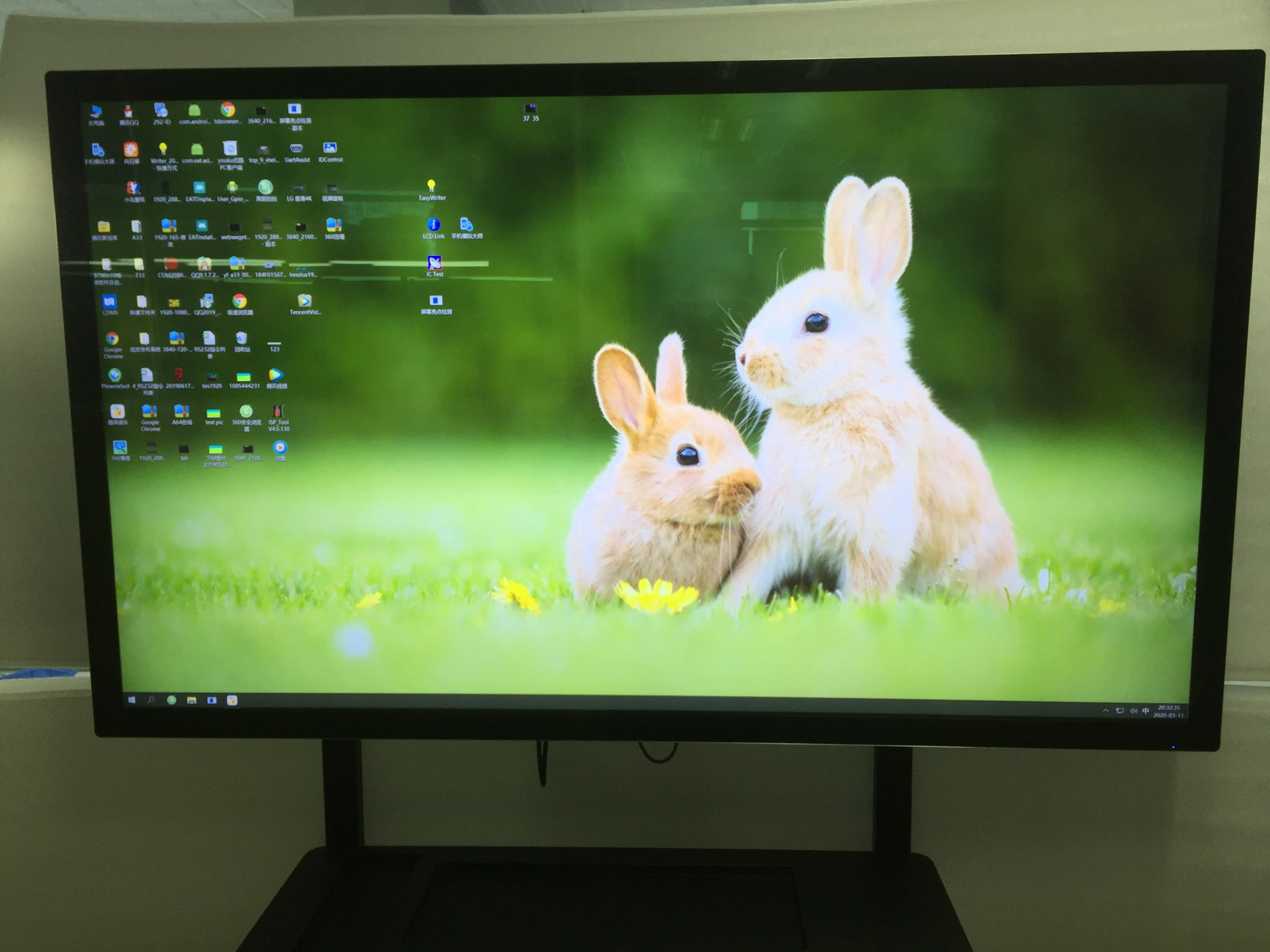 65 Inch School Educational Equipment Teaching Interactive 10 Touch Screen Interact Smart Whiteboard