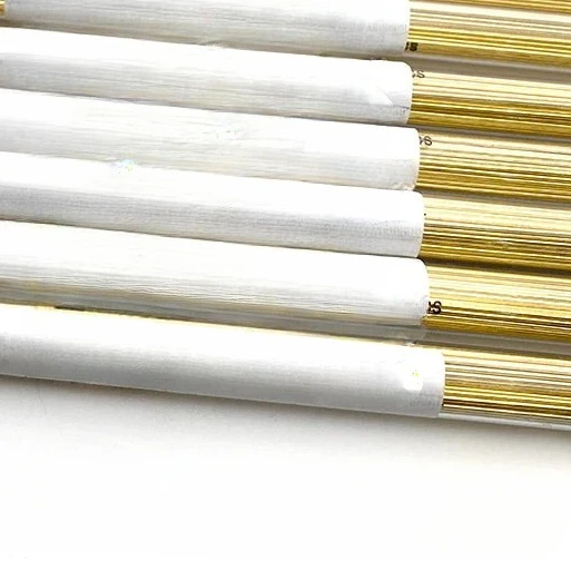 100 قطعة أنبوب نحاسي OD0.3-1.0mm L = 400 مللي متر تفريغ كهربائي ثقب أنبوب القطب الكهربائي النحاسي ، أنبوب حفرة واحدة EDM #2