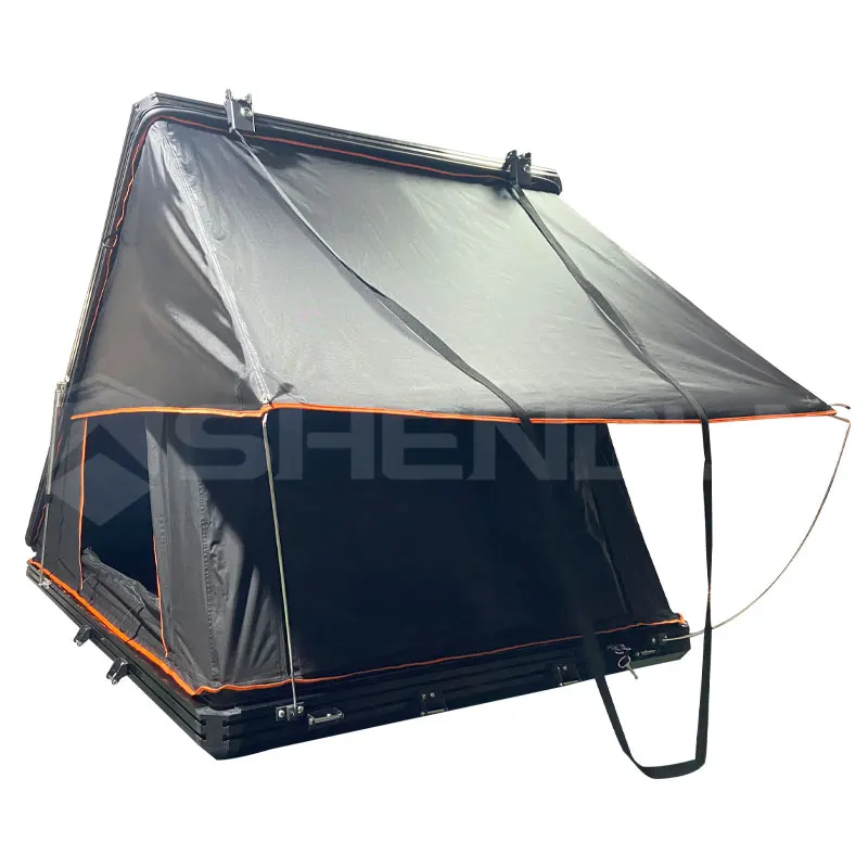 Aluminum Hard Shell 4x4 Car Roof Top Tent Folding Camping Truck Rooftop Tent For SUV Custom