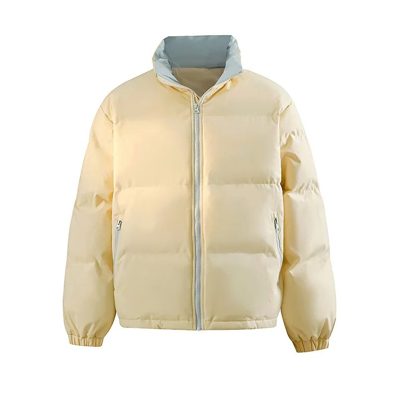 سترة نسائية فضفاضة وسميكة مبطنة بالقطن كاجوال عصرية للشتاء الدافئ معطف عصري للسيدات