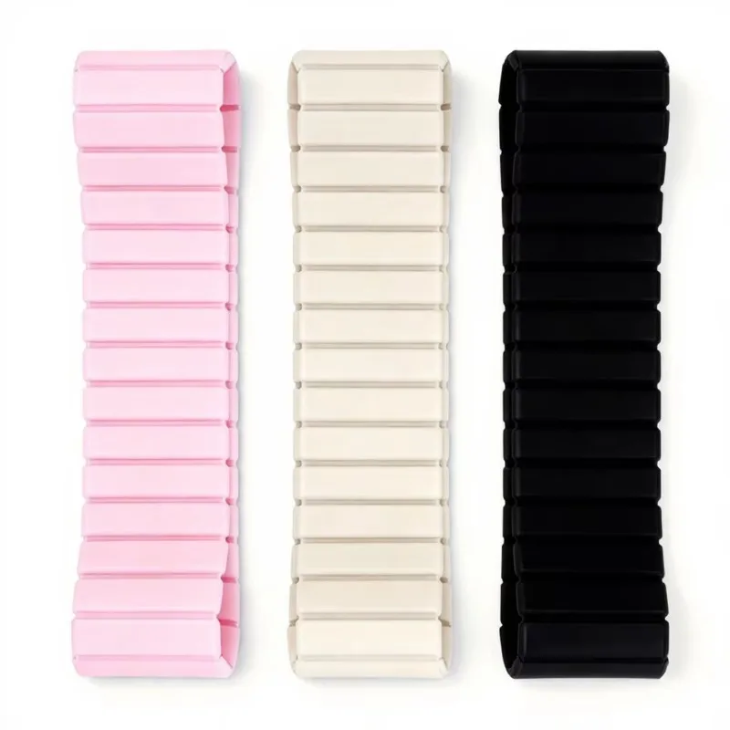 Portable Lightweight Silicone Magnetic Multi Weight Adjustable Unisex Weighted Wristband for Running Cycling Swimming