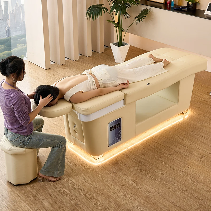 

Water Therapy Japanese Head Spa Salon Chair Wash Hair Hairdressing Beauty Salon Shampoo Bed Thai Recliner Furniture Cadeira