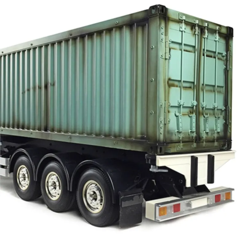 TOUCAN 1/14 Highline RC 6*4 Traktor Lkw Container Semi-Trailer Gemalt Auto Für Toucan Modell Spielzeug für Jungen THZH0376-SMT8