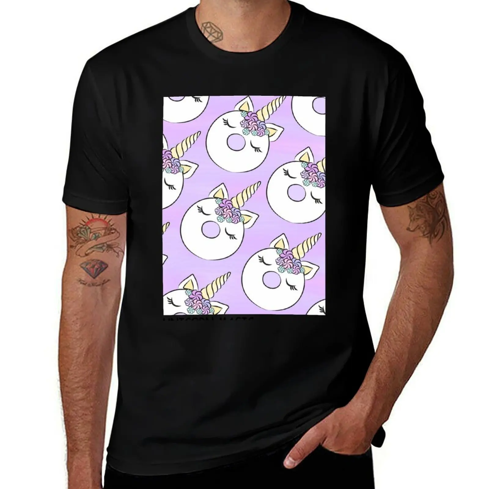 Unicorn Magic, Unicorn Donats, Very Perry T-Shirt Moisture Wicking Quick Dry Tee T-Shirt