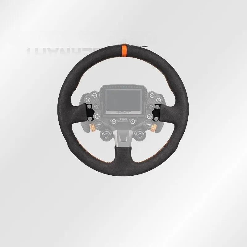 Simagic Zeus Sport Racing Steering Wheel 310/320/330mm Leather Suede Rim with Optional MagicDash Display