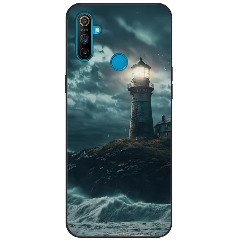 For OPPO Realme C3 Case Cover Bumper On For Oppo Realme C3 TPU Soft Silicone Case Realme C3 C 3 3C Back Cover RealmeC3 2020 Capa