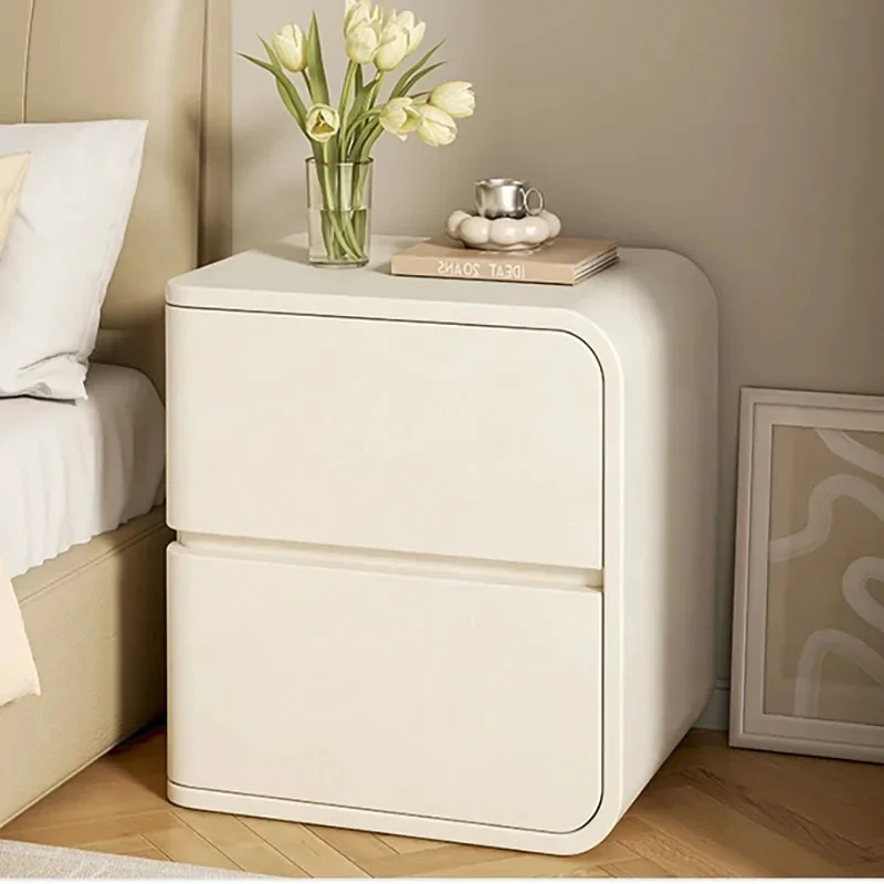 Minimalist Storage Nightstand Modern White Nordic Drawer Night Table Bedroom Simple Comodini Camera Da Letto Bedroom Furniture