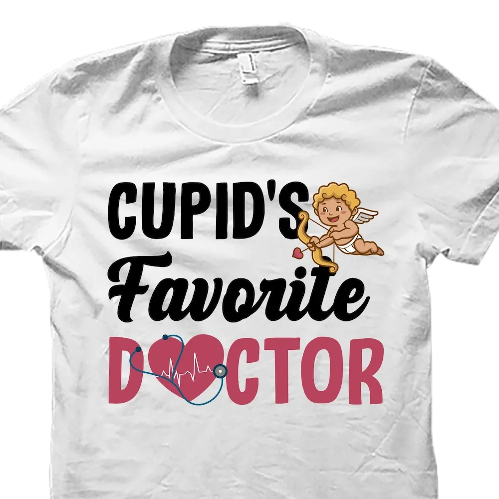 Doctor Valentine T Shirt For Valentines Day Medical School Grad Graduation