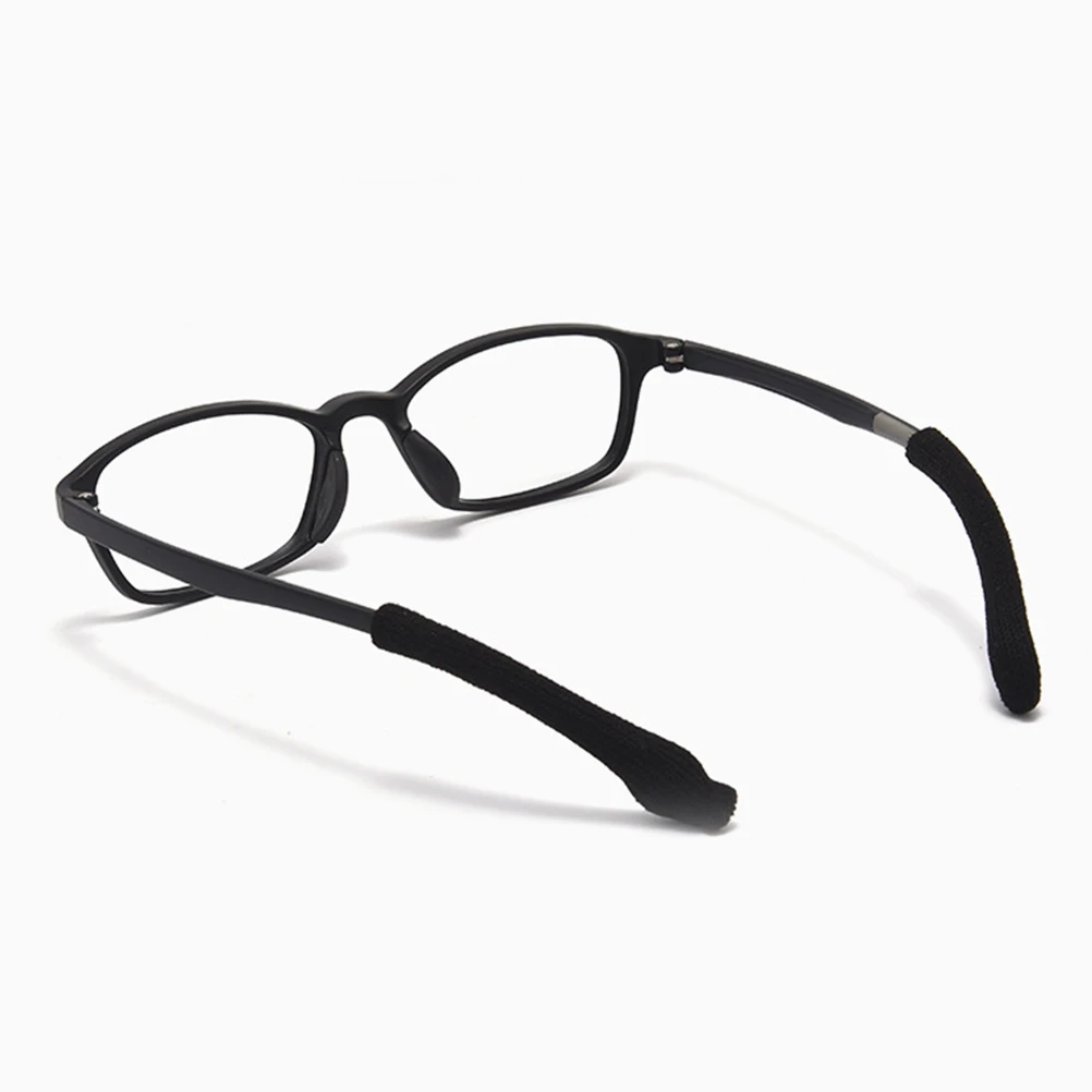 

2 Pcs Glasses Temple Covers Eyeglass Sleeves Cotton Arm Tips Eyeglasses Grips Ear Protectors for