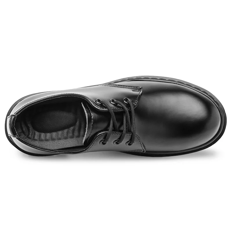 Moccasins Men Leather Casual Derby Oxford Shoes for Men Size 38-48 Rubber Brogue Shoes for Gentleman Genuine Leather Men Shoes