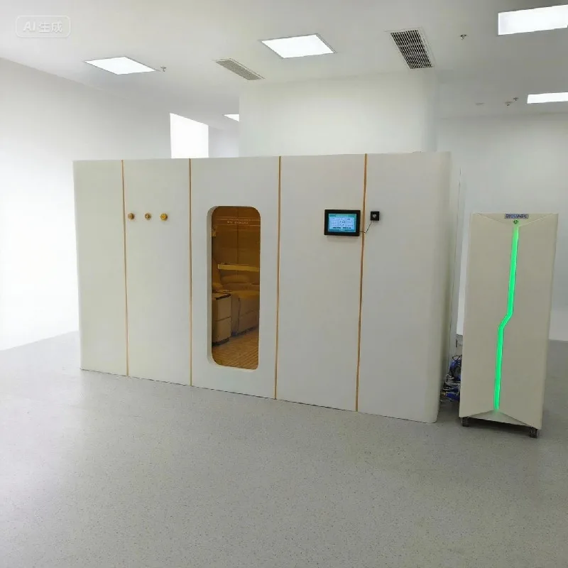 Large space smart warehouse, health care, high-end household commercial independent warehouse, single person oxygen chamber