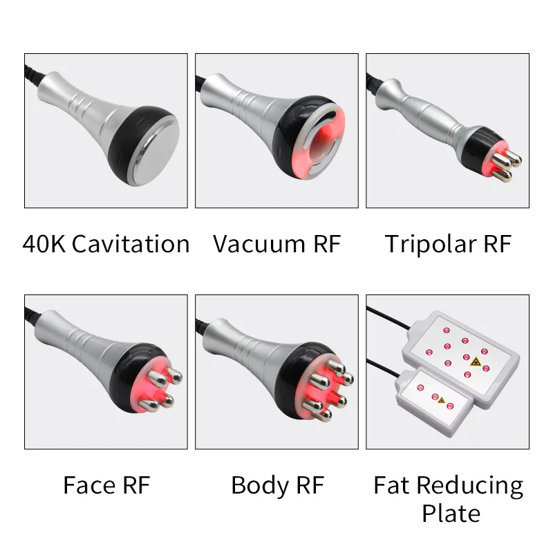 KIM8 Ultrasonic Emagrecimento Máquina, Perda De Peso, Levantamento Da Pele, Apertar, Anti-Enrugamento Instrumento, RF Cavitação, 40KHZ, 5, 6 em 1