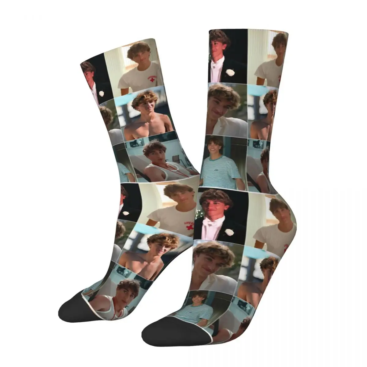 إرميا فيشر فريق جوارب الصيف تحولت جميلة الجرافيك القوطية الجوارب الخريف المضادة للانزلاق الجوارب الرجال الدراجات جودة الجوارب