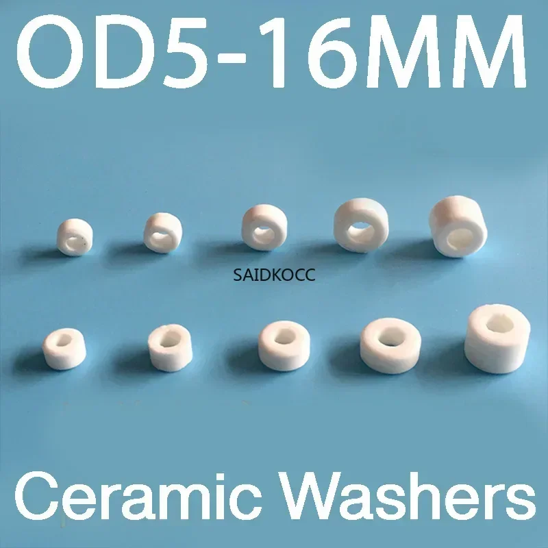 

Изоляционная трубка SAIDKOCC для керамической шайбы M2 M3.5 M4 M5.5 M6.3 для высокотемпературных инструментов