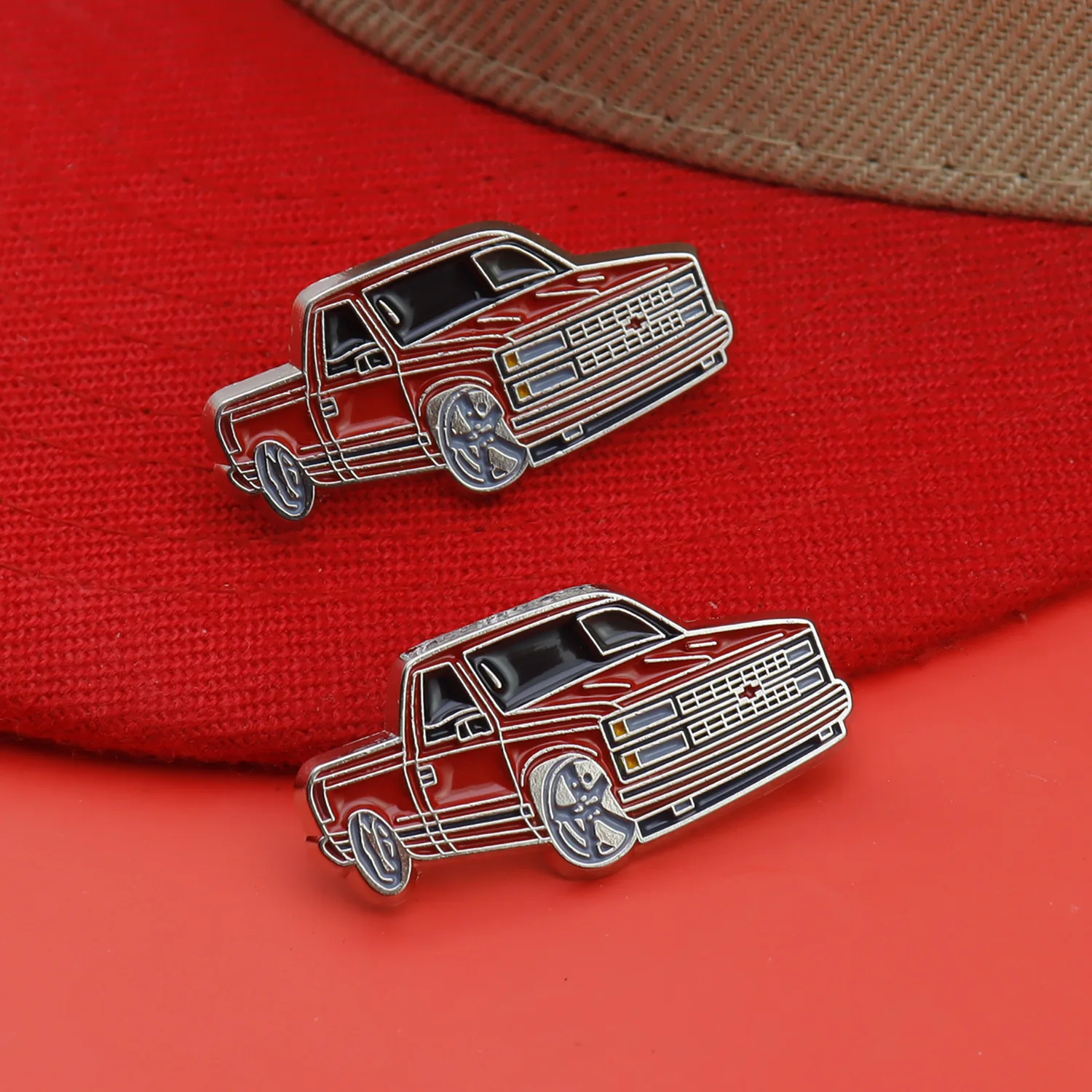Retro Auto Mexiko-Stil Metall-Clip-Pin Golf-Hut-Clip Markierungsnadeln Trendiger Mützen-Clip Kleidungs- und Taschen-Pin Schmuck Geschenke für Auto-Enthusiasten – Detail 17
