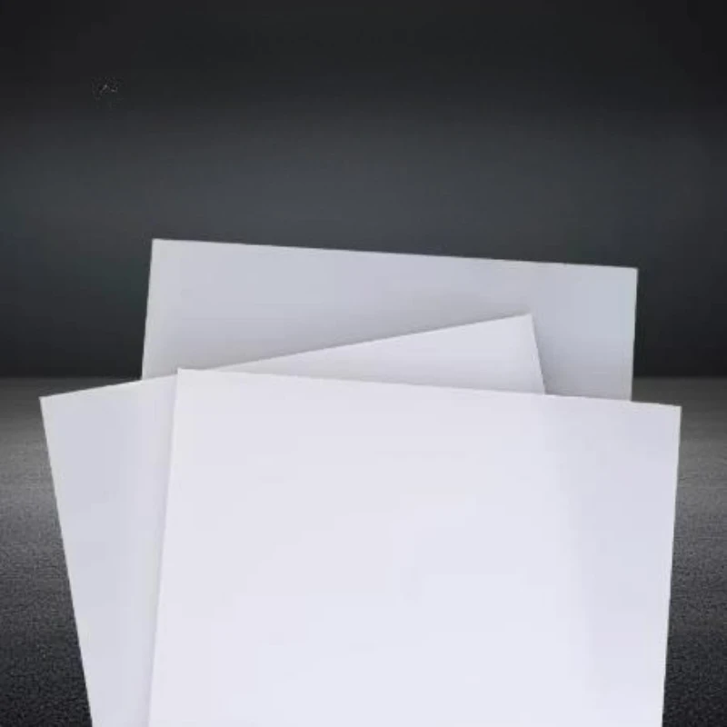 3/6pcs Thickness 0.3/0.5/0.8/1mm White Polypropylene Sheet PP Plastic Sheet Waterproof Ａnd Ｗear-Ｒesistant CNC Ｍachining