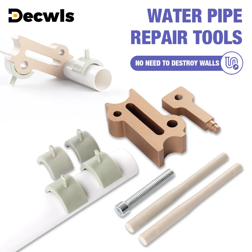 

6/8mm Pipe Hole Repair, Water Pipe Repair Tool Kit 19/24mm Hot Melt Patch Leaking Pipe Repair, Hot Melt Repair Of PPR Water Pipe