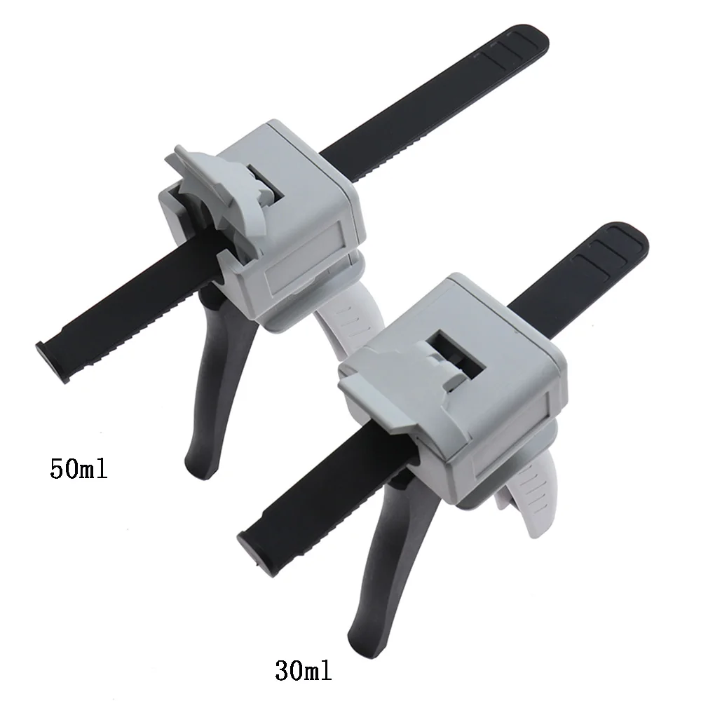 30ML,50ml Single group AB Epoxy Sealant Glue Gun Applicator Adhensive Squeeze Mixed Manual Caulking Dispenser