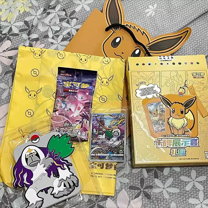 لعبة ببطاقات البوكيمون تداول Ptcg متوفرة في المخزون بطاقات Gengar الصينية المبسطة المعرضة الأصلية مجموعة البدلة Ar بطاقة الاطفال هدية