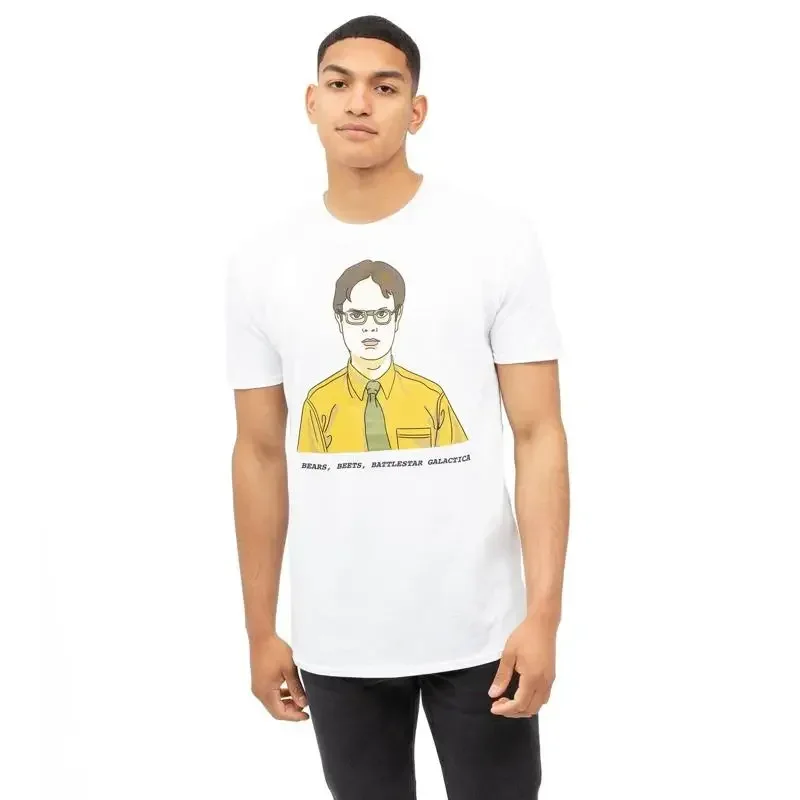 The Office Mens T Shirt Dwight Schrute Bears S 2Xl Official