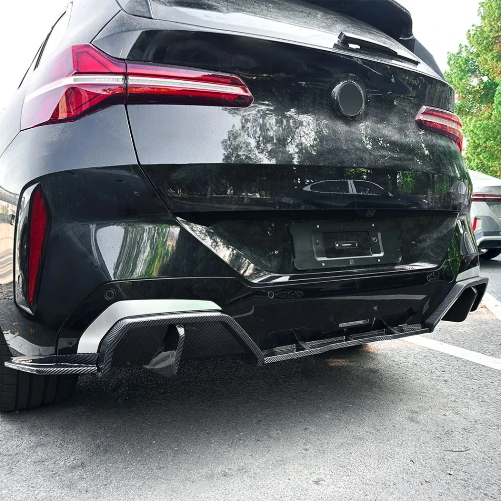 

Car Rear Bumper Diffuser Lip Rear Side Splitters Spoiler Lip For BMW X3 G45 M Sport 2024 2025 ABS BodyKits Tuning