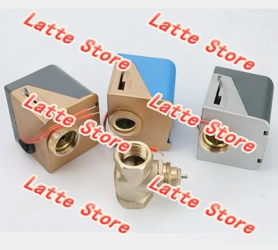 DN20 6-Port Electric Two-Way Valve for Central Air Conditioning Fan Coil Units