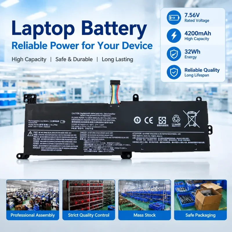 L16L2PB1 L16L2PB2 battery For Lenovo Xiaoxinchao 5000 320-14ABR