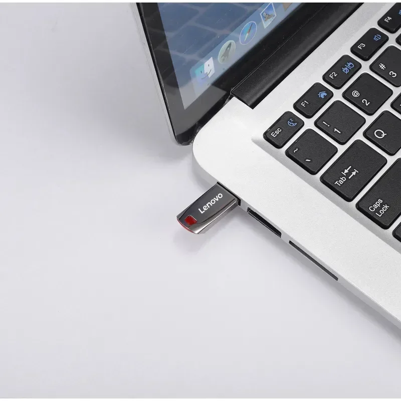 Lenovo 2TB Usb 3.0 Flash Drive logam, Usb Drive portabel kecepatan tinggi 1TB 512GB 256GB tahan air Memoria Usb Flash Disk