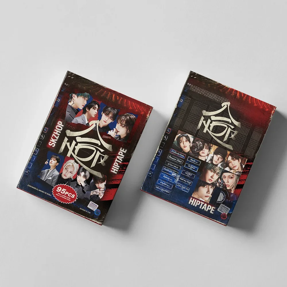 55+40Pcs/Set KPOP straykids New Album Photocards collection Lomo Cards High Quality Print Photo cards fan gift image 3