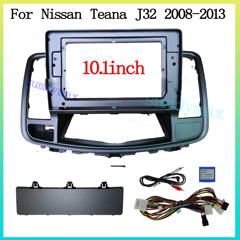 

10.1 inch Car Radio Frame Fascia Adapter canbus box cable wire For Nissan Teana J32 2008 - 2013 Android Dashboard Panel Trim Kit