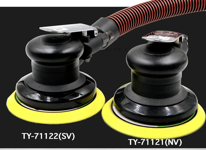 Pneumatic Random polisher  Shut-off and Speed Control Switch Tarboya Sander Non Vacuum (NV) Model in Hook & Loop Pad