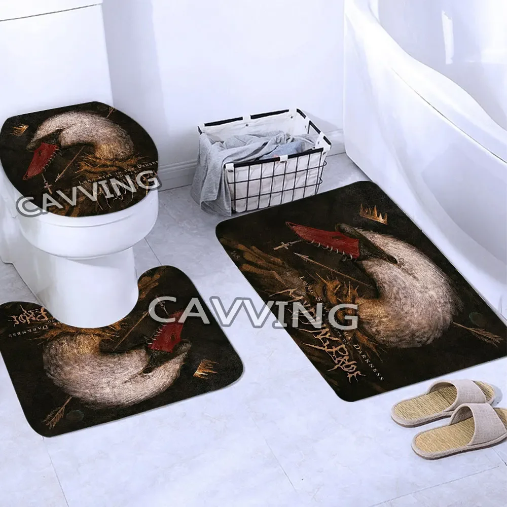 My Dying Bride 3D Printed  Shower Curtain Waterproof Bathroom Curtain Anti-slip Bath Mat Set Toilet Rugs Carpet Home  K03