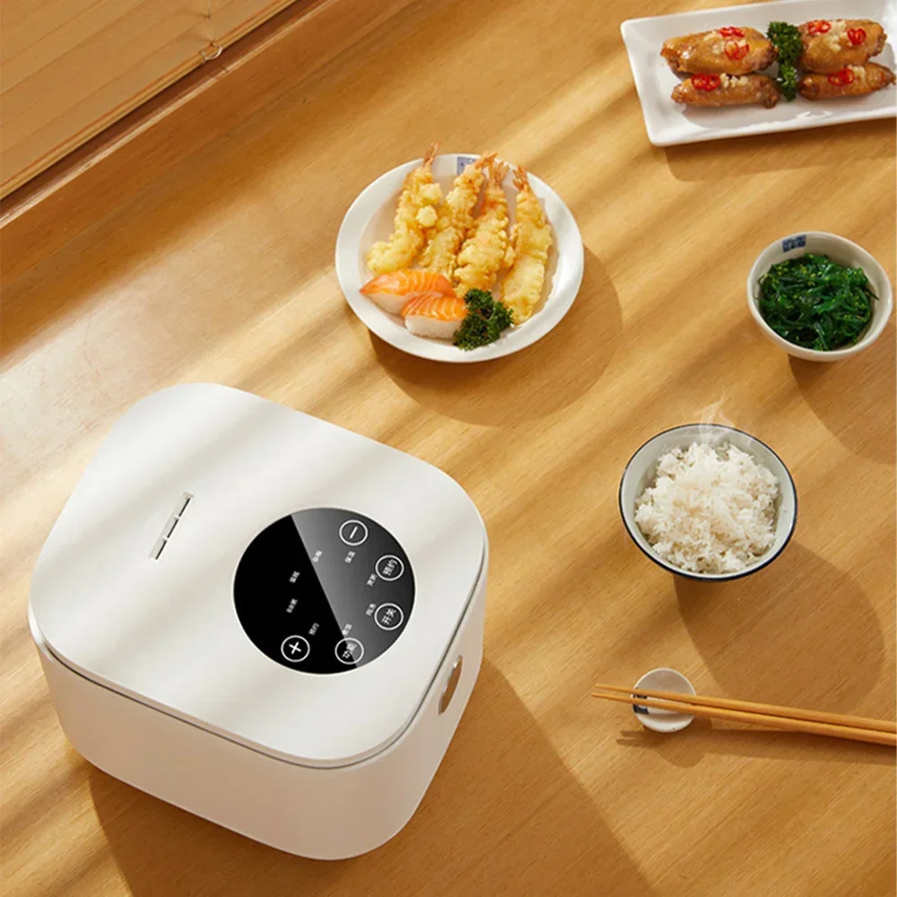 2.5L Electric Rice Cooker Multi-function 2-3 People Mini Rice Cooker Non-Stick Household Student Dormitory Small Cooking Tools