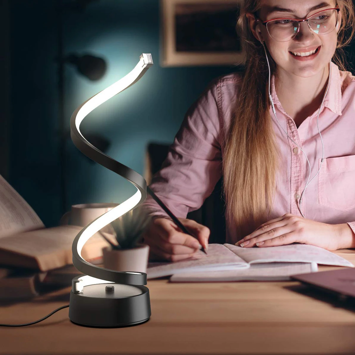 dimmable-3色usbは夜の創造的な現代的な立場のための装飾的なテーブルランプ寝室のリビングルームのベッドサイドバーライトデスクを導きました