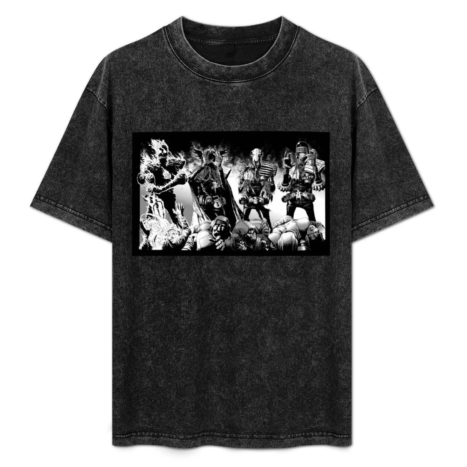 

2000ad - The Dark Judges T-Shirt plus size clothes graphic shirts sweat plus sizes Men's t shirts
