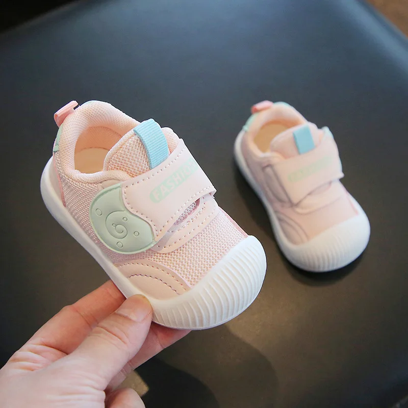 2026 Fashion Toddler Shoes For Baby PU Leather Infant Girl's Sneakers Soft-soled Ergonomics Newborn Boy's Sport Shoes First Step view 2